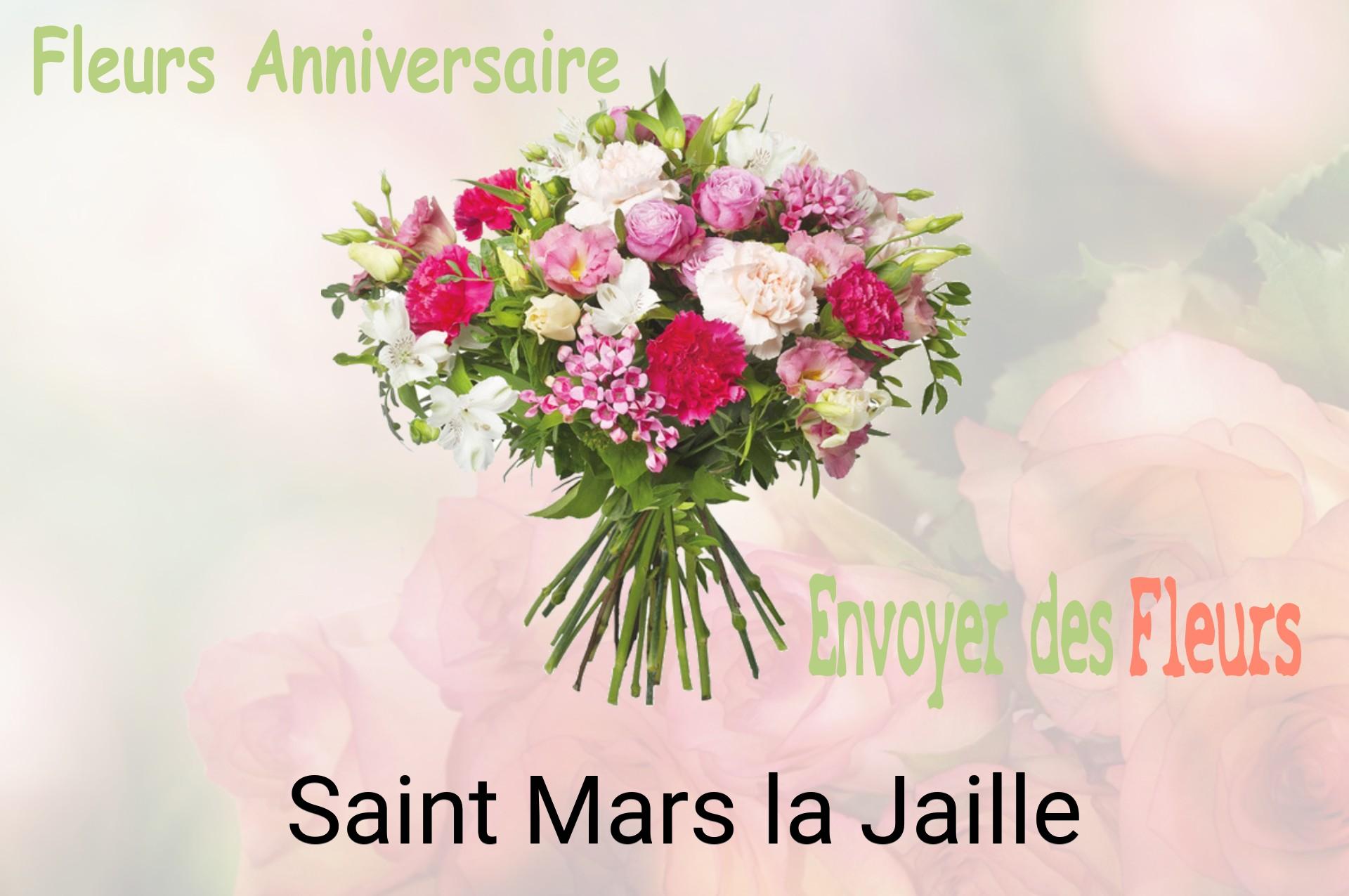 Bouquet de fleurs d’anniversaire livré à Saint-Mars-la-Jaille